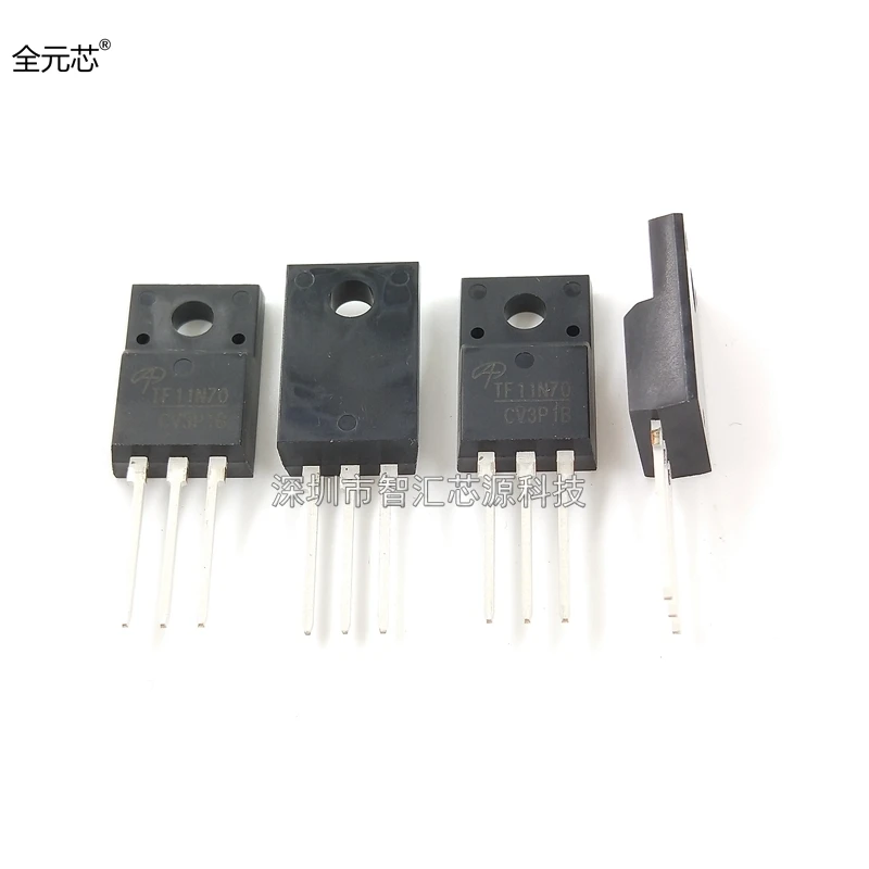 

10PCS/LOT AOTF11N70 11A700V MOS field-effect transistor commonly used in LCD power supply NEW ORIGINAL TO-220F