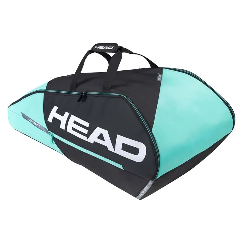 HEAD TOUR-mochila de tenis de la serie TEAM 3R Pro 6R 9R, bolso de hombro doble Super Combi, paquete de raqueta deportiva, bolsa de zapatos de corte