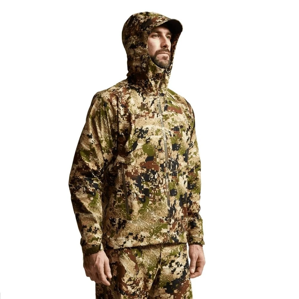 

High Quality Dew Point Jacket Windproof Waterproof Rainproof Men's Hunting Fishing Raincoat