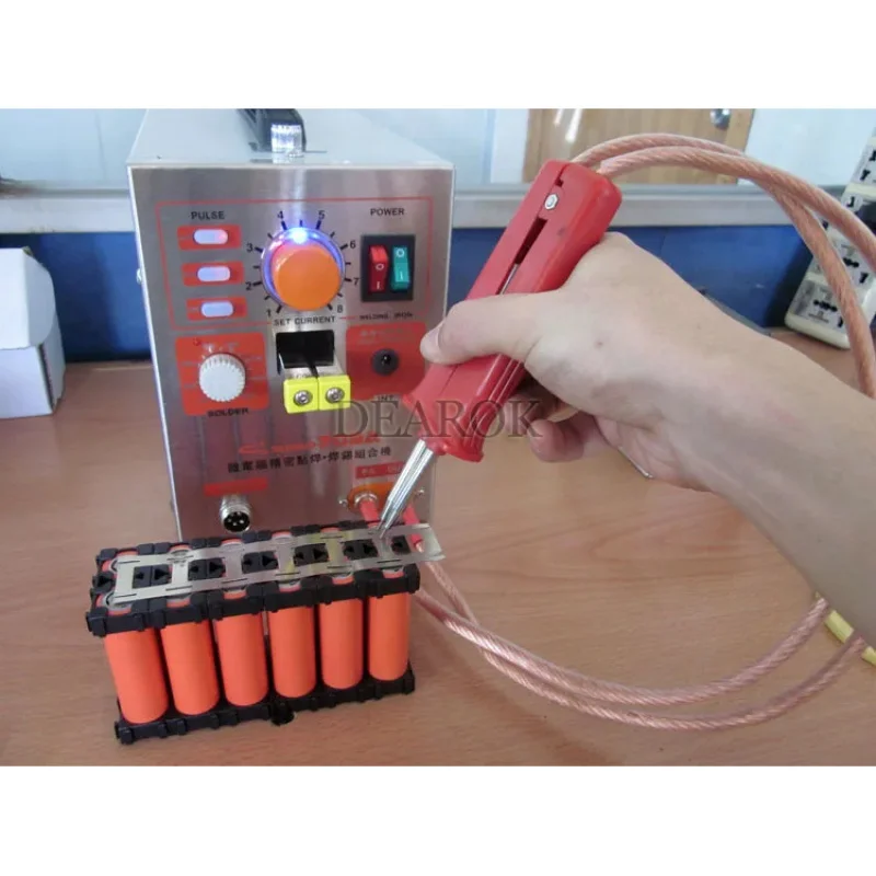 S709A High Power Spot Welder Machine & Soldering Station With Universal Welding Pen Battery Spot Welding Machine 220V 1PC