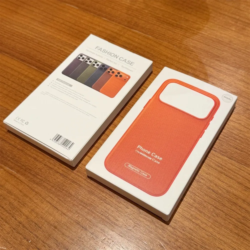 Original Technology Woven Texture Matte Shockproof Anti-Slip Protective Case