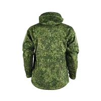 Tactcial Russia Uniform Jacket Outdoor Spring and Autumn Coat Rainproof Soft Shell Green Camouflage Assault Suit Mens Jacket 2
