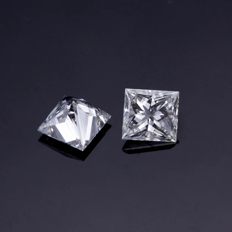 스퀘어 프린세스 DEF VS Melee Lab 그로운 다이아몬드, 1.5x1.5mm - 5x5mm