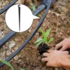 50 Pcs Hose Ground Pole Irrigation Bracket Plastic Pegs Pile Insert Rod System Parts Fixed Garden Support Stakes 3