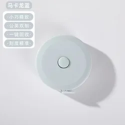 Portable Soft Tape Measure - Flexible Tailor Ruler with Self - Locking Mechanism (1.5m/2m) - 2m (1pcs)