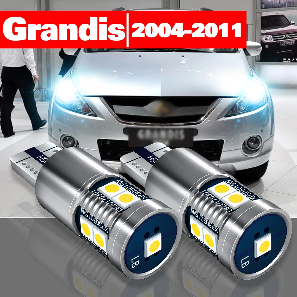 

For Mitsubishi Grandis 2004-2011 2pcs LED Parking Light Clearance Lamp Accessories 2005 2006 2007 2008 2009 2010
