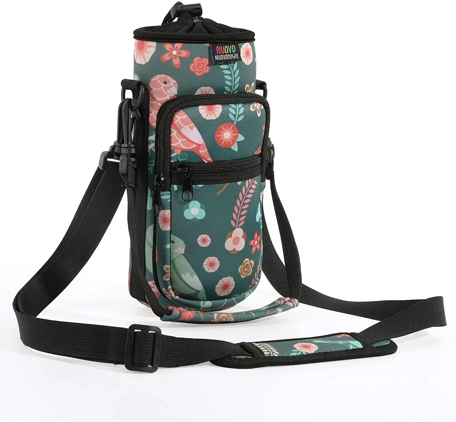 Porte bouteille isotherme avec pochette pour téléphone