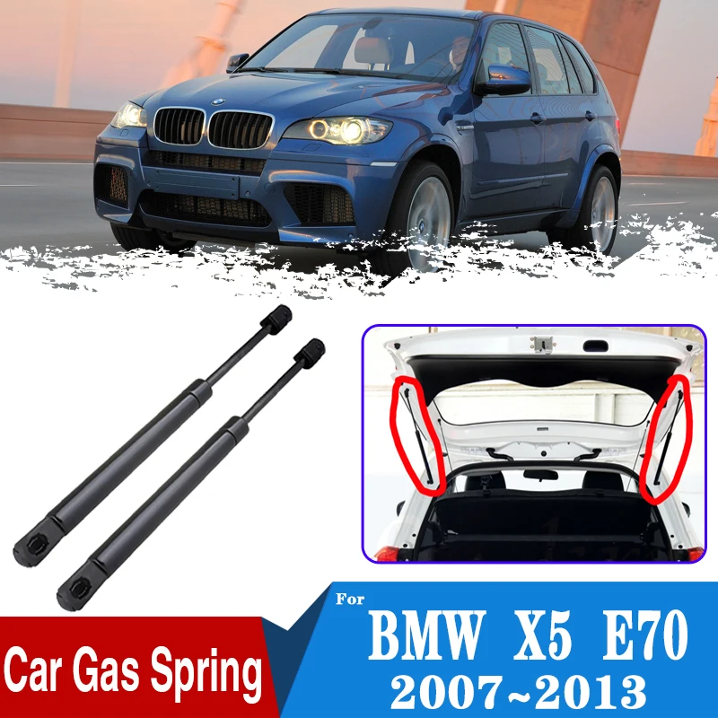 

For BMW X5 E70 2007~2013 2010 Car Rear Tailgate Boot Gas Shock Struts Damper Lift Support Auto Trunk Hydraulic Rod Accessories
