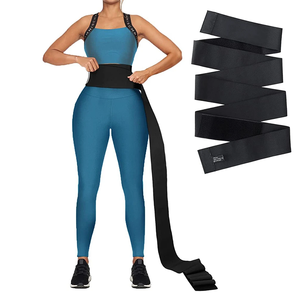 4m Waist Wrap For Stomach, Bandage Wrap Waist Trainer For Women, Body
