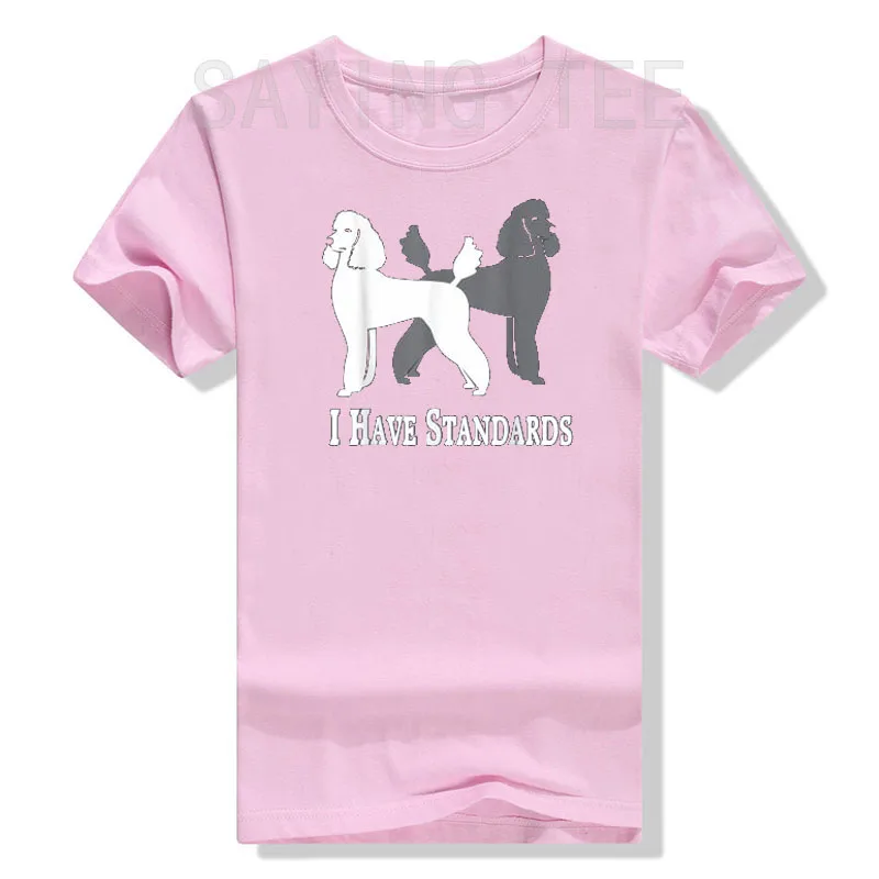 I Have Standards Poodle Dog T-Shirt Poodle Mama Colorful Mom Cute