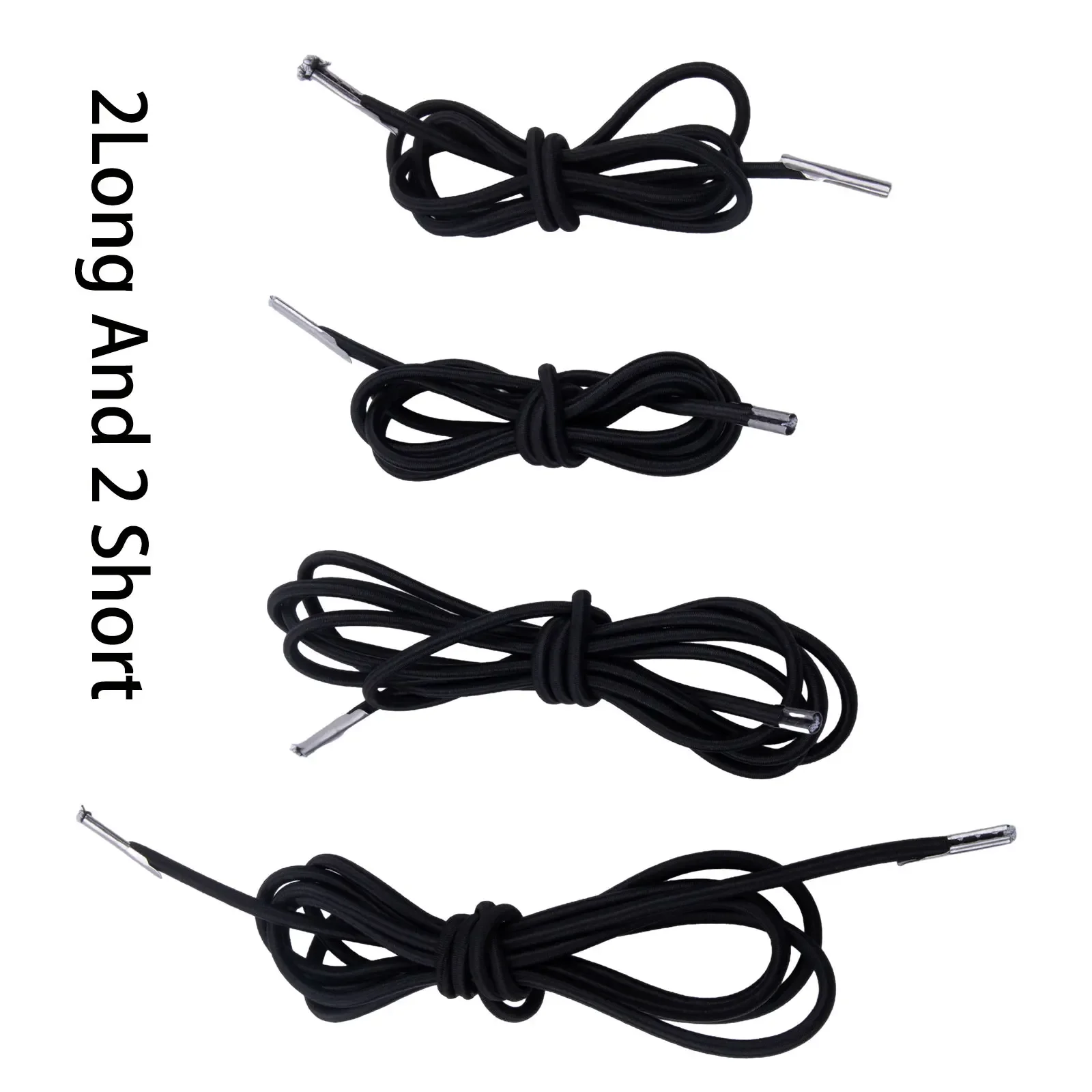 4pcs Elastic Cord Ropes For Reclining Garden Sun Lounger Chairs Fixing For Recliners Chair Repair Rope Cord Kit
