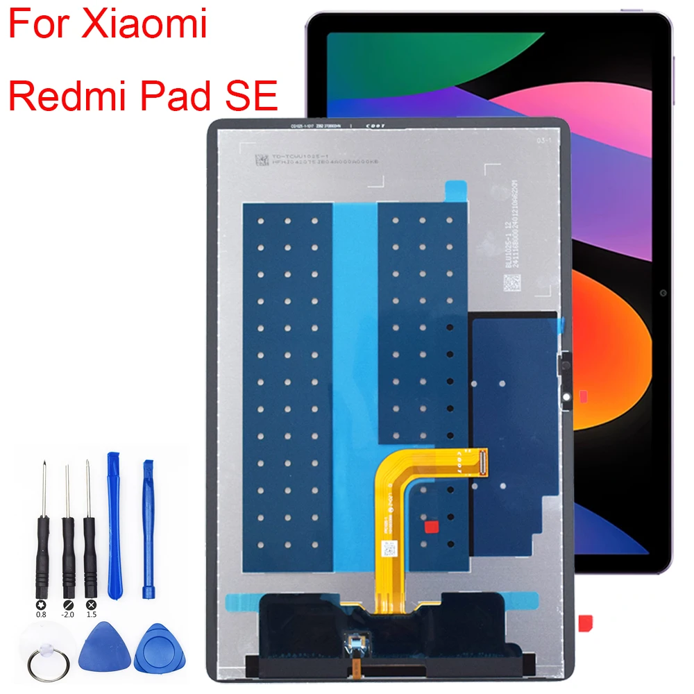 Display Lcd Touch Screen Digitador Montagem de Vidro Peças de Reparação Novo Xiaomi Pad se Redmi Pad 2nd 11 23073
