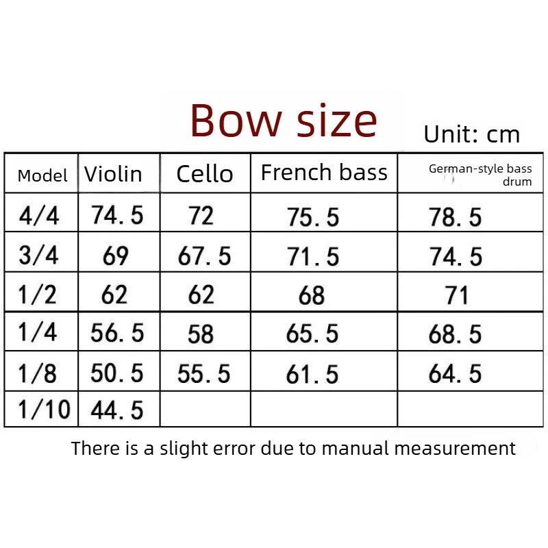 Nuovo Arco per Violoncello 4/4 3/4, Arco in Crine di Cavallo, Arco in Legno Brasiliano 1/2 1/4 1/8 per Violoncello Strumenti Musicali - immagine 6