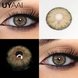 Vibrant Natural Look Colored Eye Contacts - Enhance Your Eye Color (Siri Brown)