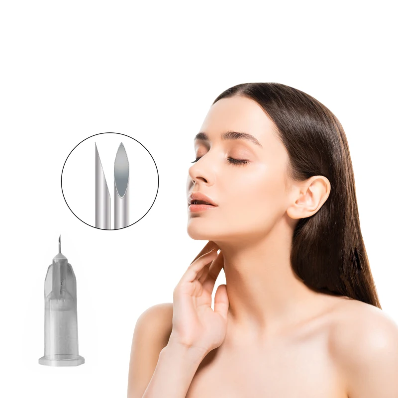 Painless Small Needle 32G 4MM 32G 6MM 30G 13mm 34G 4MM Disposable Stainless Steel Ultrafine Sharp Needle Eyelid Care Tool