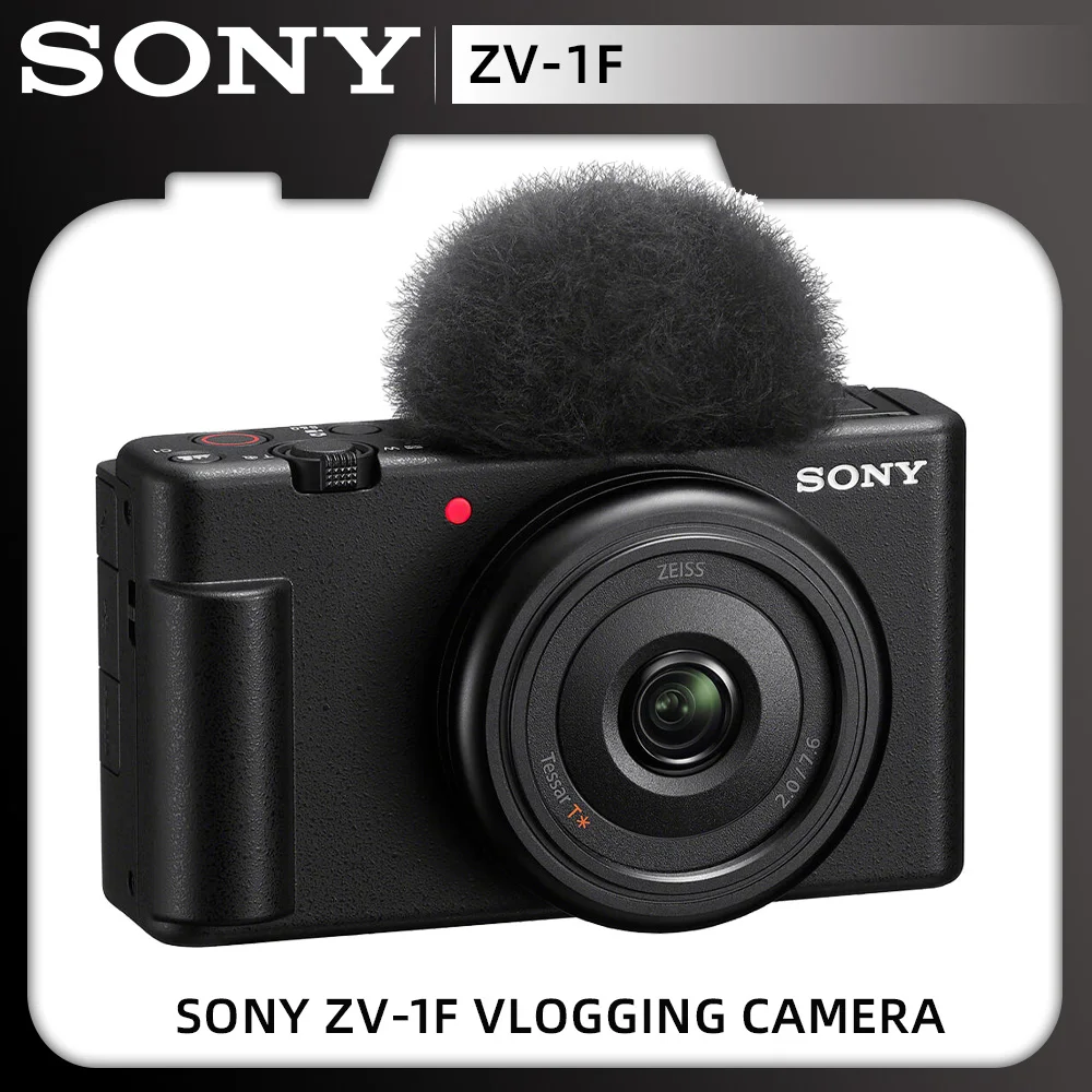 Sony Zv-1f Vlogging Camera 20.1mp Zeiss 20mm-equivalent F/2-f/8