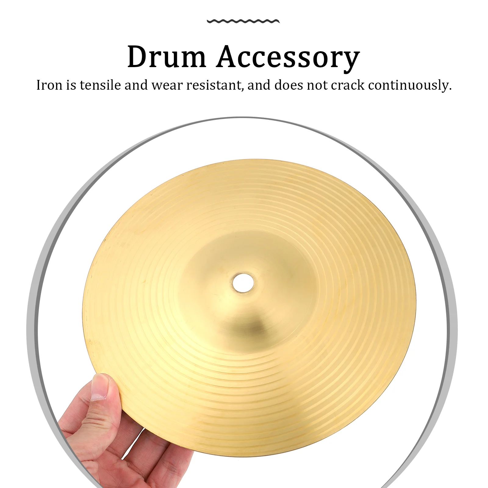 Instruments Drum Cymbals Jazz Brass Small Golden Accessory Metal Part Musical Child