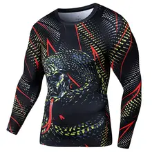 

3D printing Fashion Sportswear Fitness Loose Long Sleeve T-shirt Men's Street Trend Casual O-Neck Cotton Long Sleeve Tops Tees