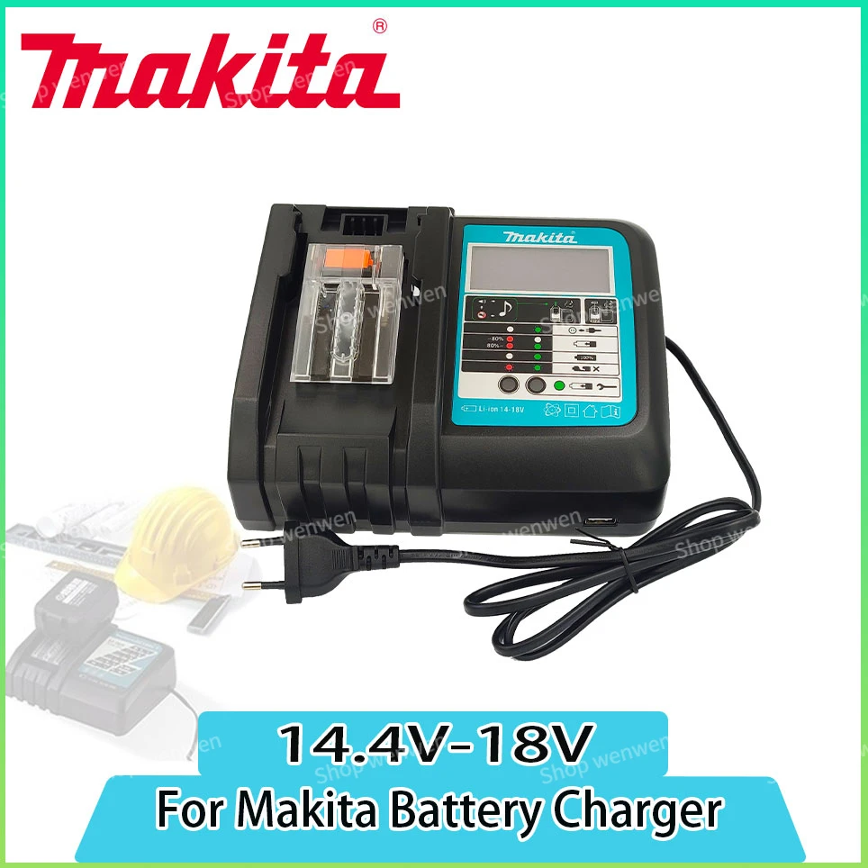 

DC18RC Makita li-ion battery charger for Makita charger 18V 14.4V BL1860 BL1860B BL1850 BL1830 BL1430 DC18RC DC18RA power tool
