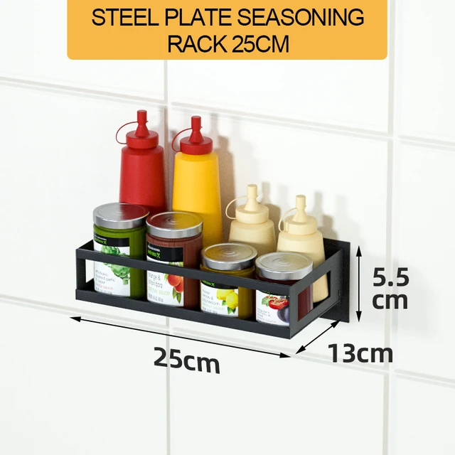 Kitchen Organizer Multifunctional Wall-mounted Spice Rack Knife Shovel ...