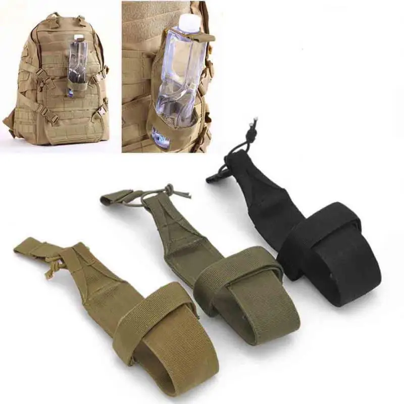 new Tactical Bottle Cage Bag Military Army Camping Hiking Hunting Water Bottle Bottle Cage Belt Bag Carrying Case