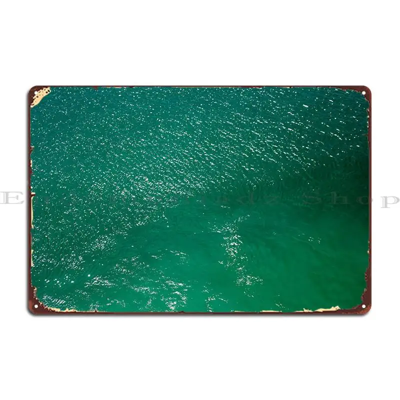 

Waves Summer Abstract Art Metal Plaque Wall Decor Wall Decor Custom Iron Living Room Tin Sign Poster