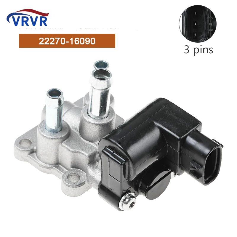22270-16090 2227016090 3 Pins Idle Air Control Sensor Valve For Toyota Corolla 136800-1060