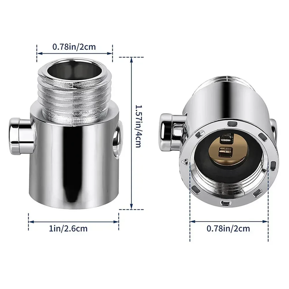 Shower Head Control Switch shower switch shower selector One Button Pause Water Controller Shower Heads Bathroom diverter valve