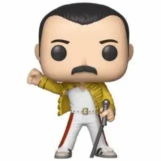 Funko Pop Rocks Queen Freddie Mercury 97# 96# Singer Brian May 93# PVC Vinyl Action Figure Collection Models Toys for Children