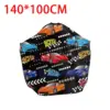 Children Hairdresser Apron Styling Tools Polyester Kids Haircut Cape Salon Barber Cape for Perm Hairdressing Home Shampooing 6