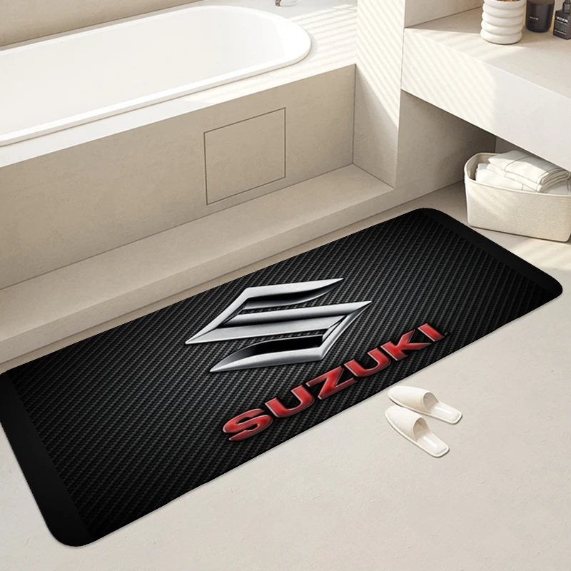 

Carpet Living Room S-Suzukis Funny Doormat Entrance Door Useful Things for Home Decorations Anti Slip Mat Kitchen Treadmill Rugs