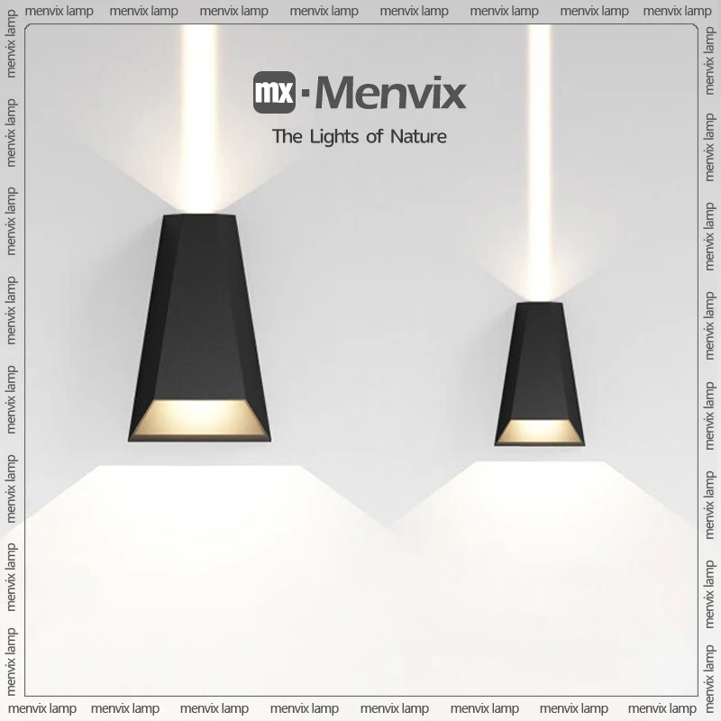 

Menvix LED Wall Light Outdoor Waterproof IP65 Porch Garden Wall Lamp & Indoor Bedroom Bedside Decoration Lighting Lamp Aluminum