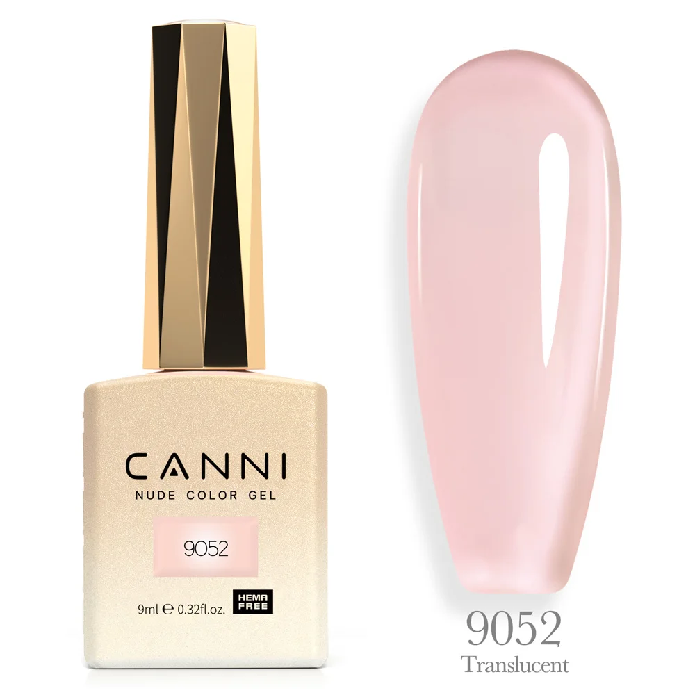 Canni HEMA-Free TPO-Free Transparent Nude Jelly Nail Gel Lacquer - 9ml