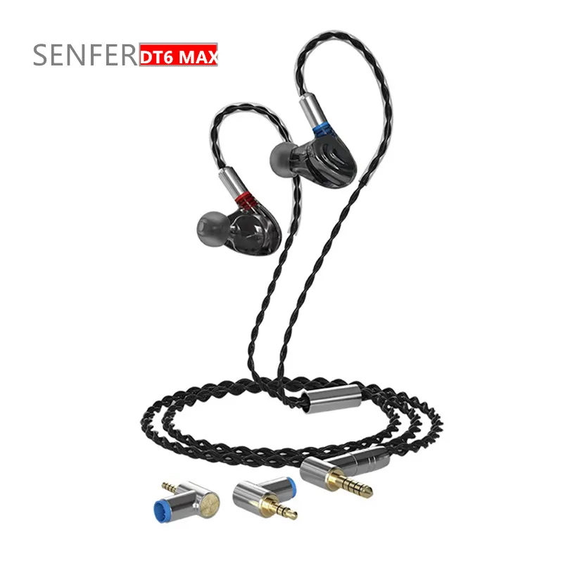 CVJ Mirror 2BA + 1DD HIFI metal hybrid In Ear Earphones  DJ Monito Running Sport Earphone Earplug Headset Detachable Cable