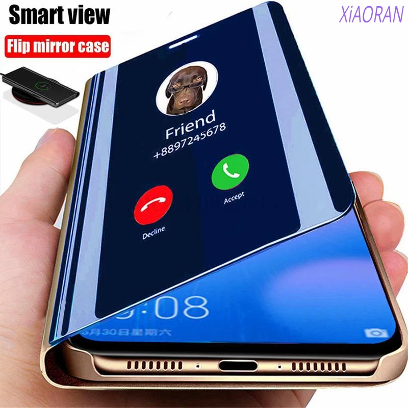 

Fashion Mirror Flip Case for Samsung Galaxy,S23 Ultra,S20,S21,S22,FE,S10 Plus,A04,A04S,A34,A54,A33,A53,A73,A32,A52,A72 Cover