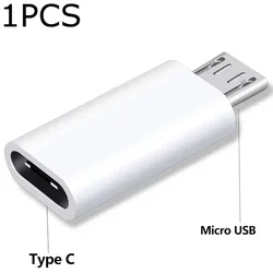 Universal Micro USB to Type - C OTG Adapter for Smartphones and Tablets (1Pc TypeC to Micro2)