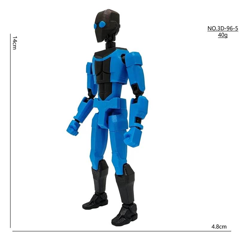 3D Printed Superheroes Anime Multi-Jointed Action Figures Ornaments Gifts
