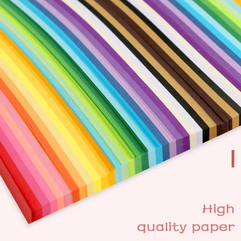 1030 Sheets Star Origami Paper 27 Assortment Color Star Paper Strip Double  Sided Origami Stars Paper Solid Color Lucky Star Decoration Paper Strips  DIY Hand Art Crafts