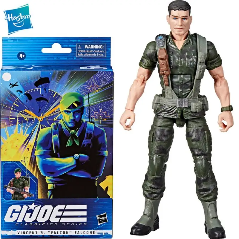 

Hasbro G.I. Joe Series Genuine Original Vincent Film & Anime Peripheral 6 Collectible Models Children's Gifts Model Toys