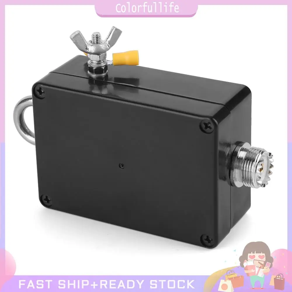 49:1 발룬(BNC 암 커넥터 포함) 100W PEP 단파 발룬 엔드 피드 반파 안테나 발룬 소형 단파 안테나