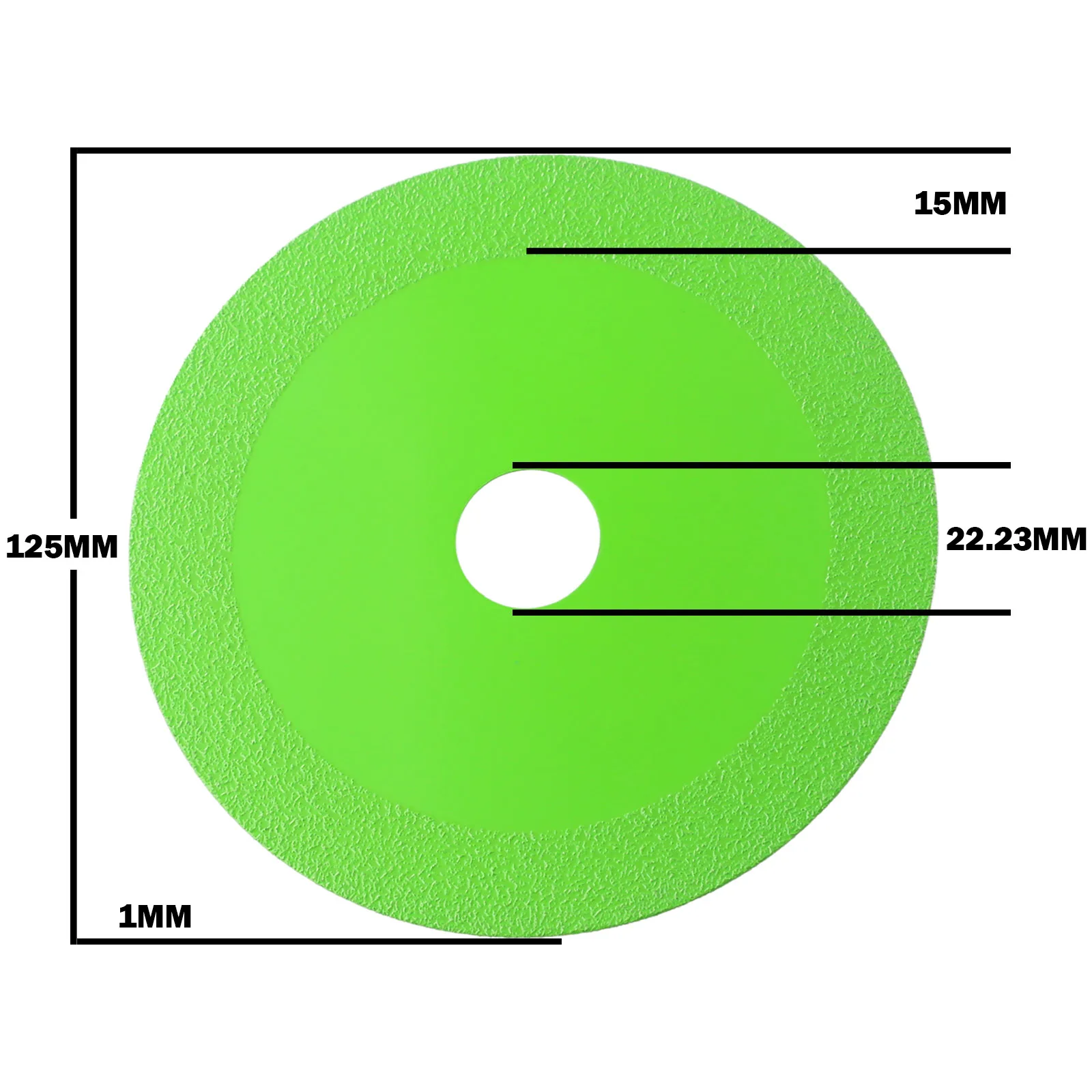 115/125mm Glas Trennscheibe Diamant Marmor Keramik Fliesen Jade Schleifen Klinge Für Jade Kristall Schleifen Rad Glas schneiden Blatt – Detail 9