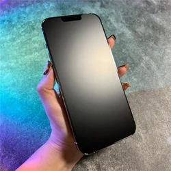 Ultra Shield Matte Privacy Tempered Glass Protector - Anti - Spy & Anti - Fingerprint Film - Matte Privacy Glass (For iPhone 15 Pro)
