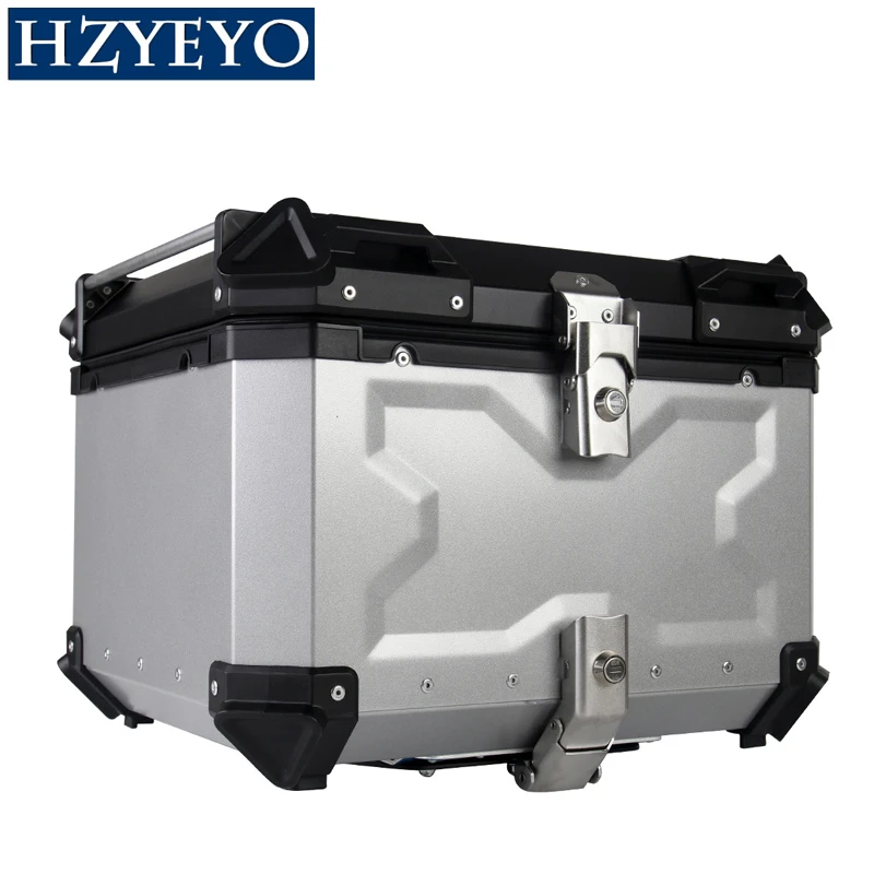 Aluminum Alloy Rear Trunk Luggage Case Motorcycle Aluminum Luggage Box Motorcycle Trunk