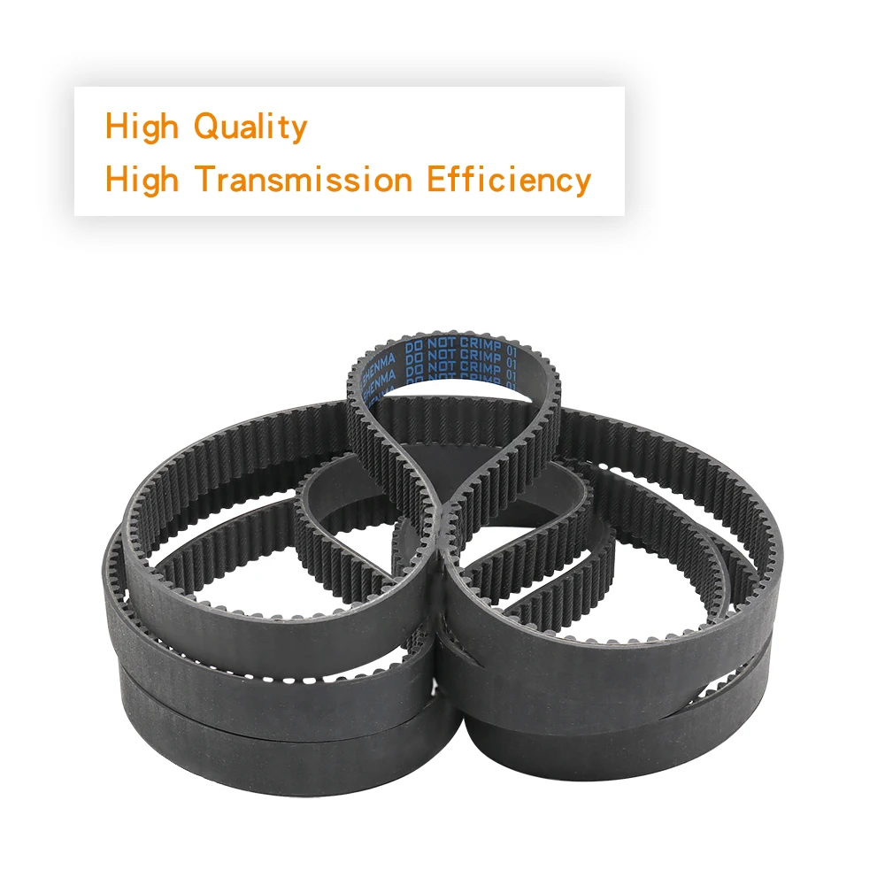 Timing Belt HTD5M-1250/1270/1280/1295/1300/1310/1335/1340/1350/1375/1380 Closed Loop Rubber Synchronous Belt With 15/20/25/30mm