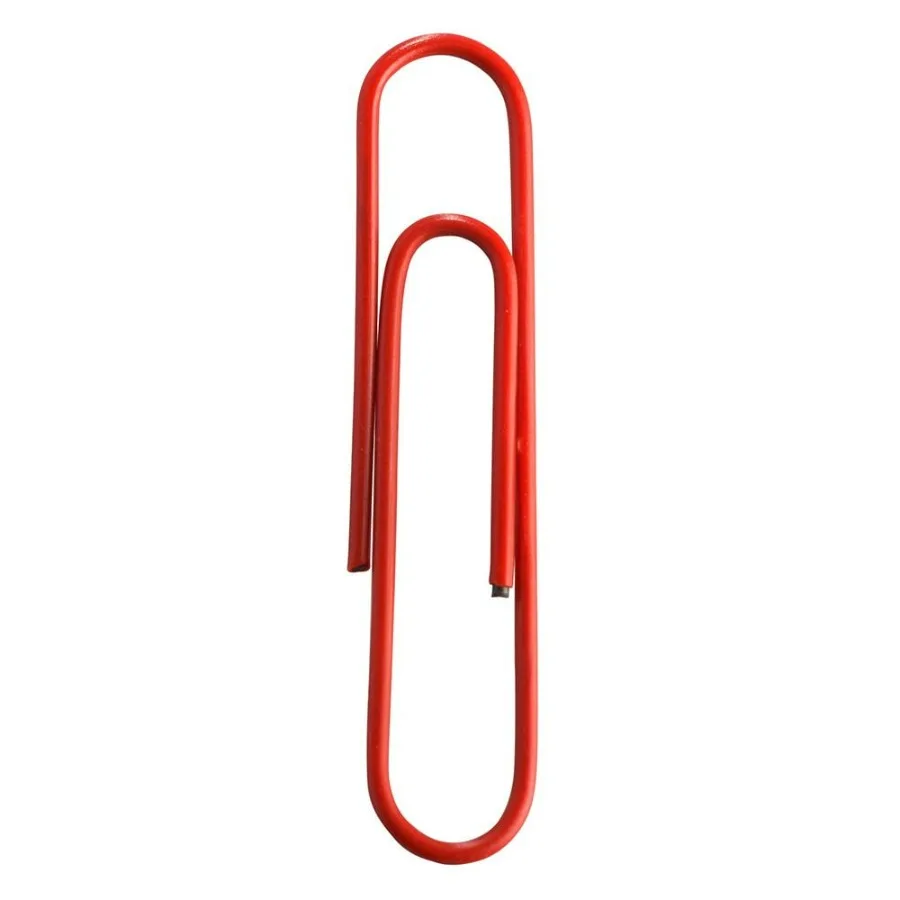 Red Office Desk Supplies Organizer Set