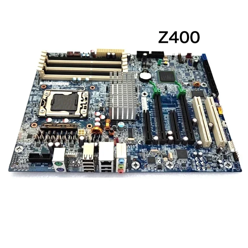 For HP Z400 Desktop Motherboard 586968-001 586766-002 Mainboard
