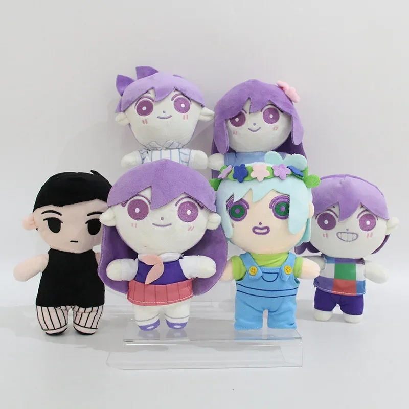 Omori Plush Toys Cartoon Sunny Aubrey Kel Mari Merch Stuffed Dolls