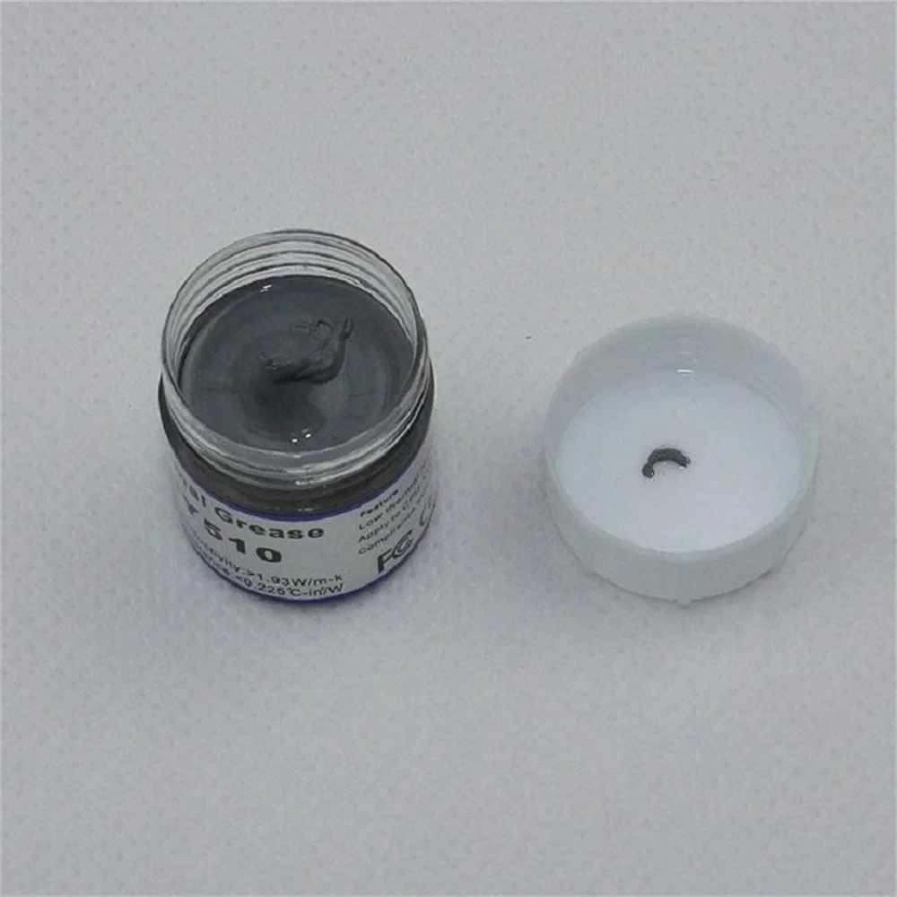 10g/25g Silicone Thermal Paste 1.93W/m-k HY510 Heat Transfer Grease Heat Sink CPU GPU Chipset Notebook Computer Cooling Syringe thermal paste thermal glue