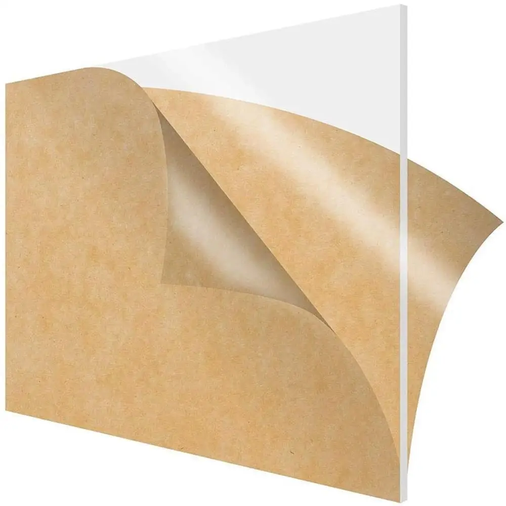 500*500mm Transparent Plexiglas Clear Plastic Acrylic Sheet Board Organic Glass Polymethyl Methacrylate 1mm 3mm 8mm Thickness