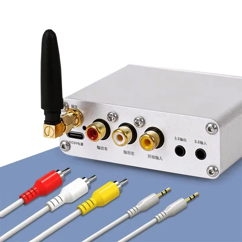 Hifi Home Audio Lossless Music Player digital audio player Bluetooth 5.0 Receiver ES9018K2M Decoding USB/TF Card/Coaxial/3.5mm Input AD823A Opamp